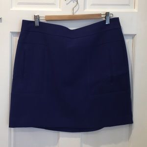 Loft royal blue skirt